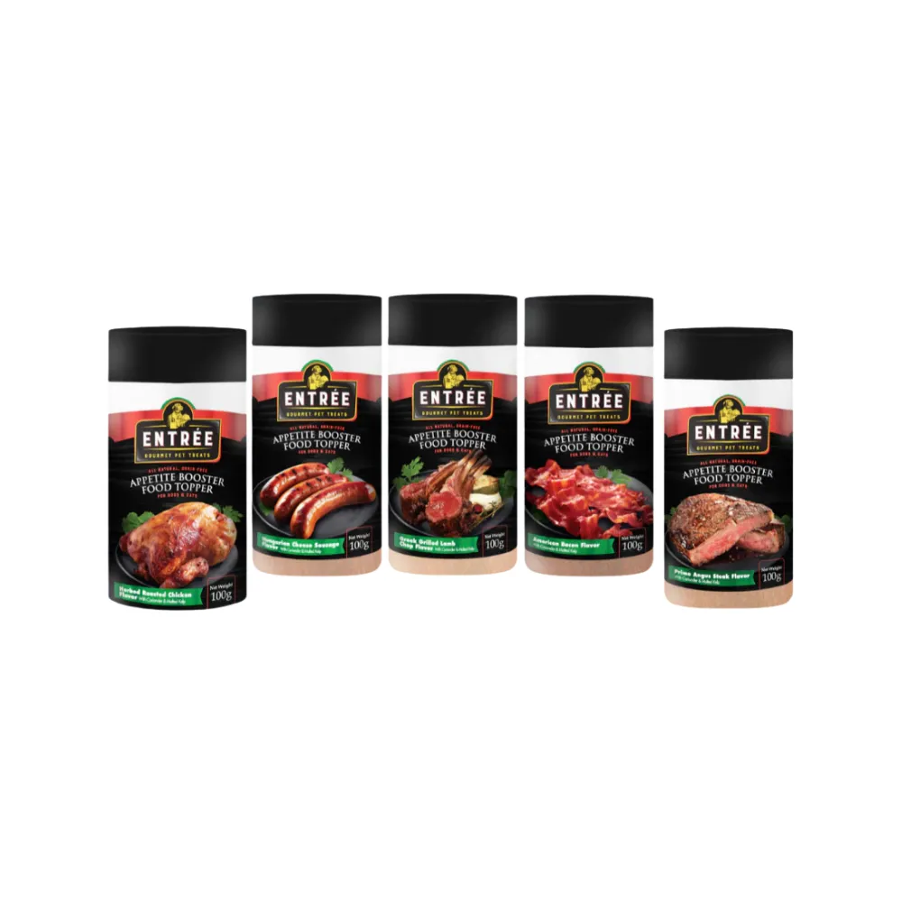 Entree Food Topper (American Bacon)