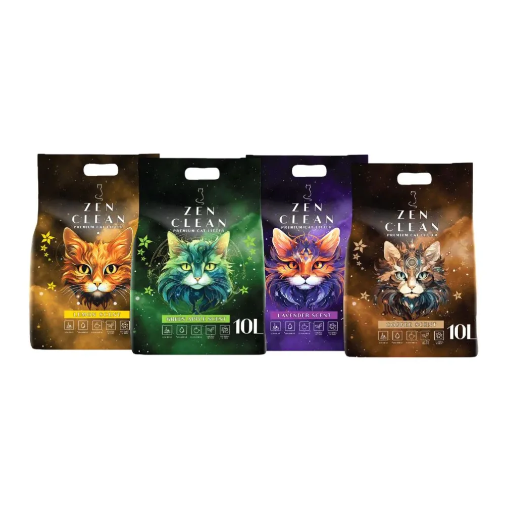 Zen Clean Cat Litter (10L, Apple Scent)