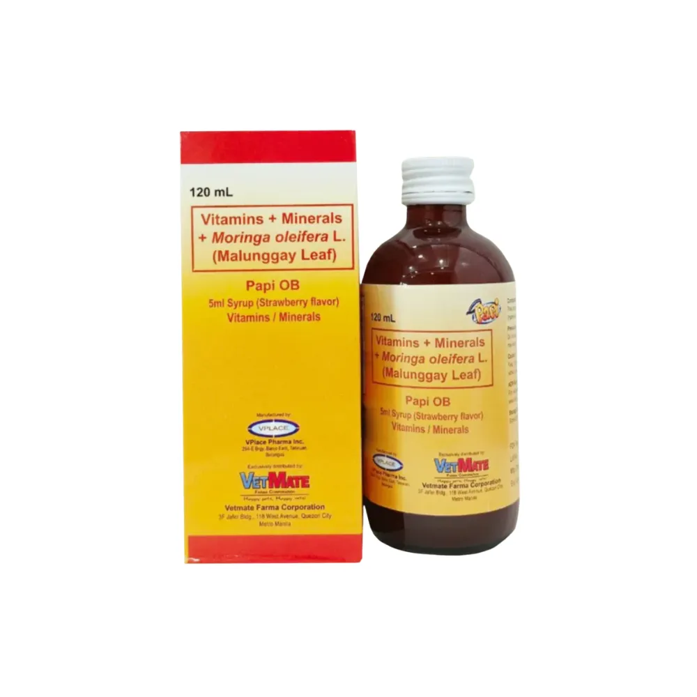 Papi OB Prenatal & Lactation Supplement 120ml