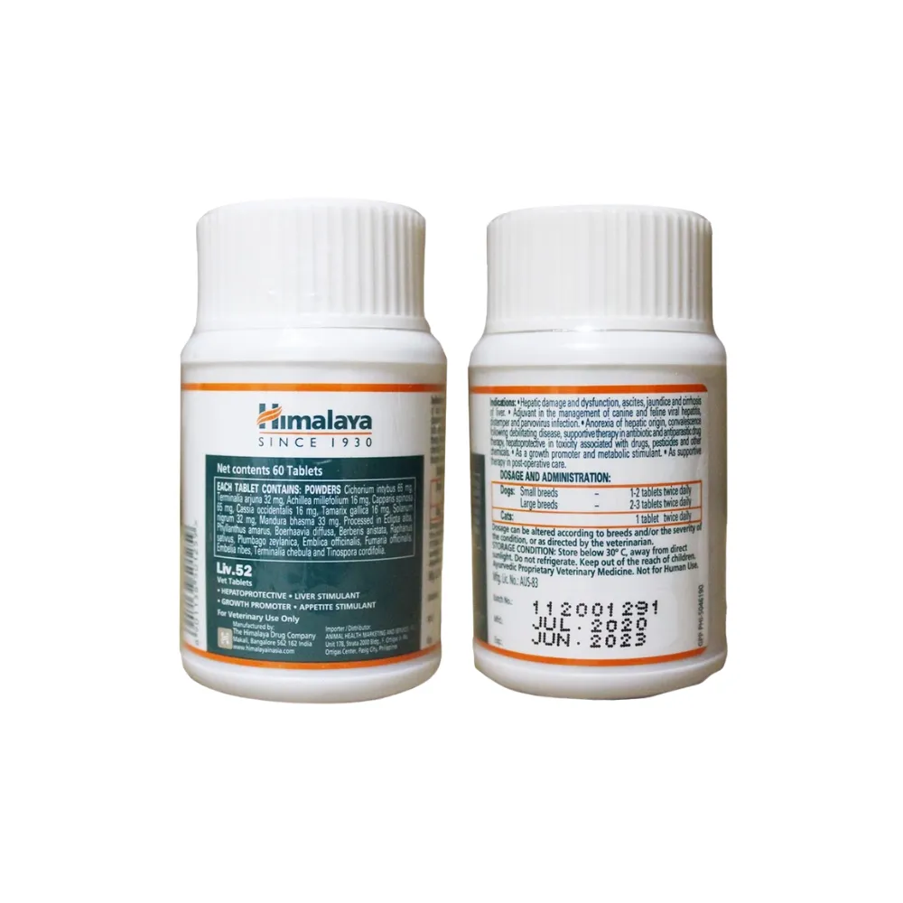 Himalaya Liv 52 Liver Support Tablet - 60tabs