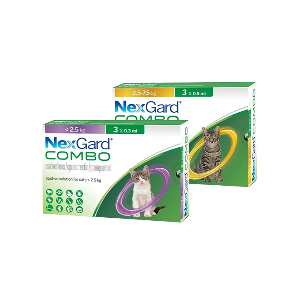 NexGard Combo Anti-Tick & Flea Treatment (2.5-7.5 kg)