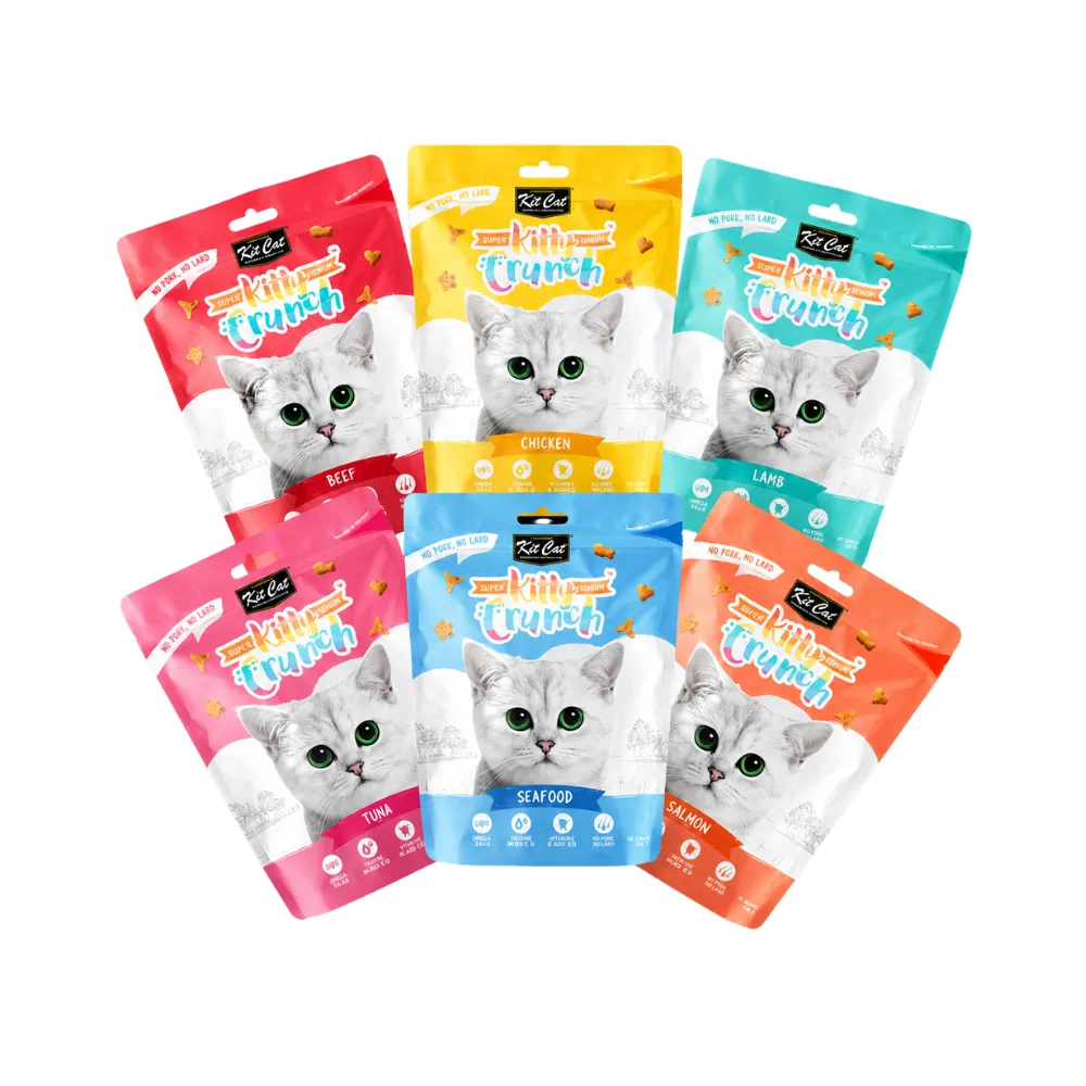 Kit Cat Kitty Crunch Cat Treats 60g (Tuna)