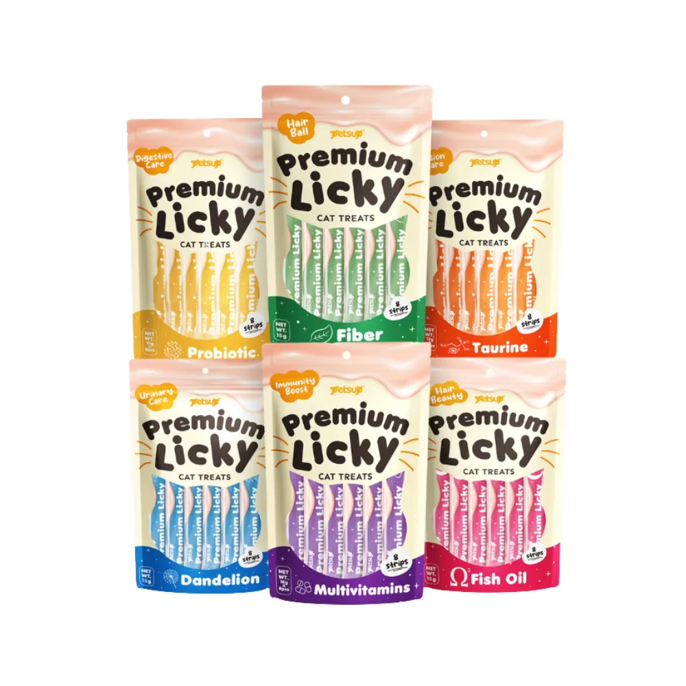 Petsup Premium Licky Functional Cat Treats 8 x 15g