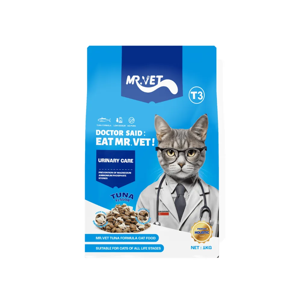 Mr.Vet T3 Urinary Care Holistic Dry Cat Food 1kg