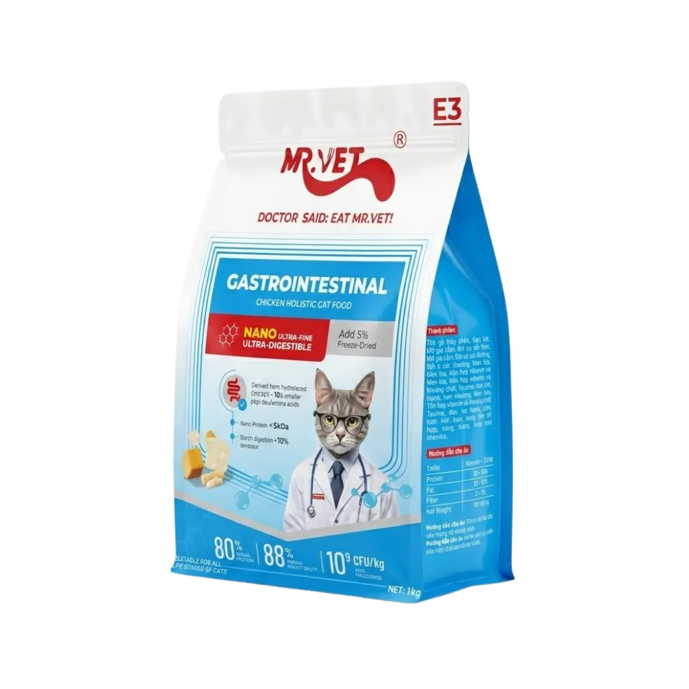 Mr.Vet E3 Gastrointestinal Care Holistic Dry Cat Food 1kg
