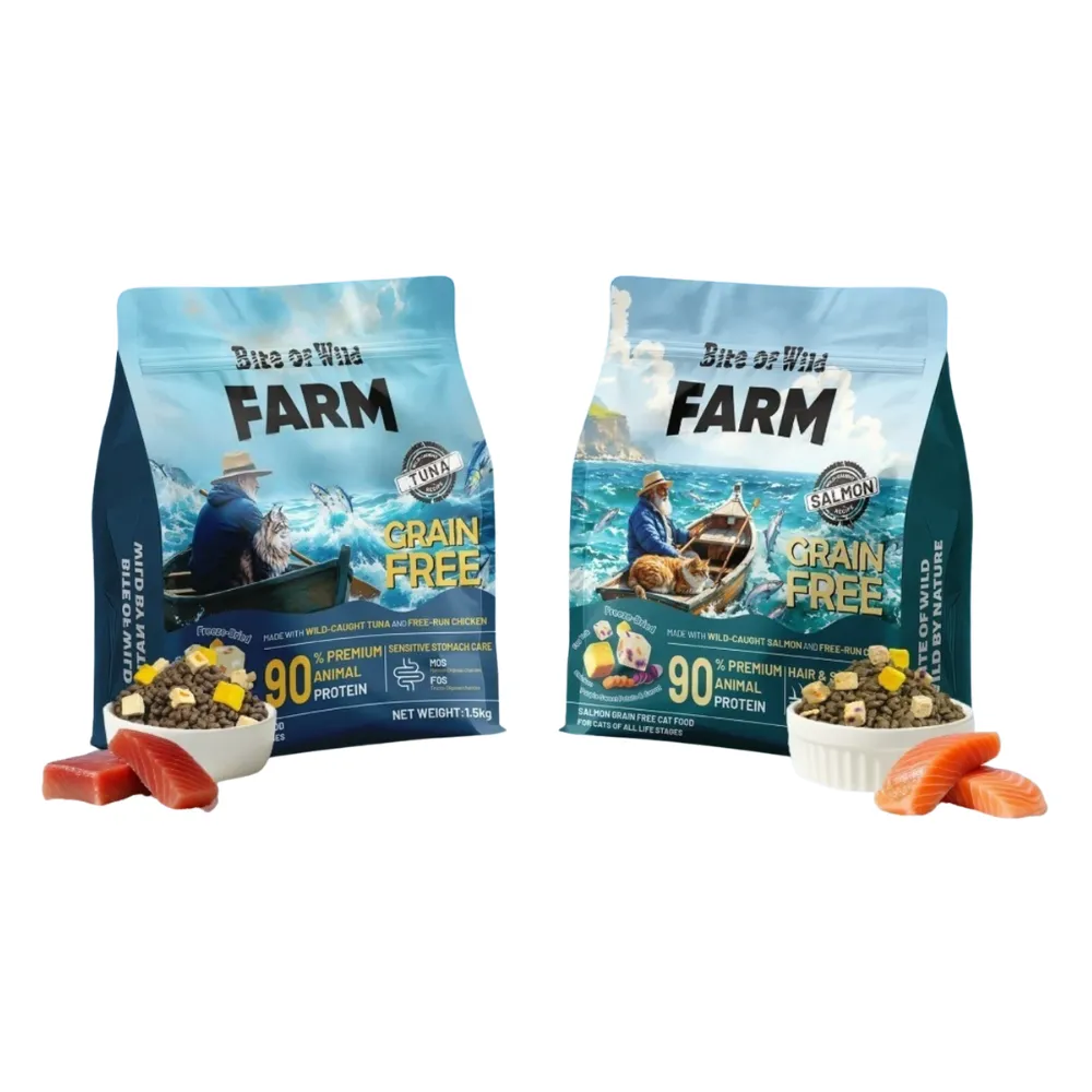Bite of Wild Farm Grain-Free Dry Cat Food 1.5kg (Tuna)