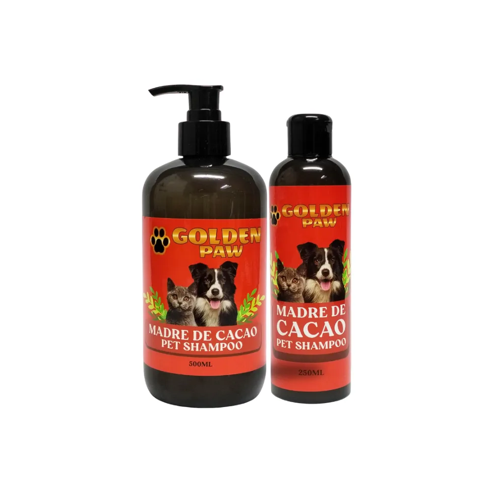 Golden Paw Madre de Cacao Pet Shampoo