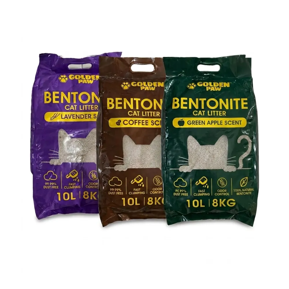 Golden Paw Bentonite Cat Litter 10L