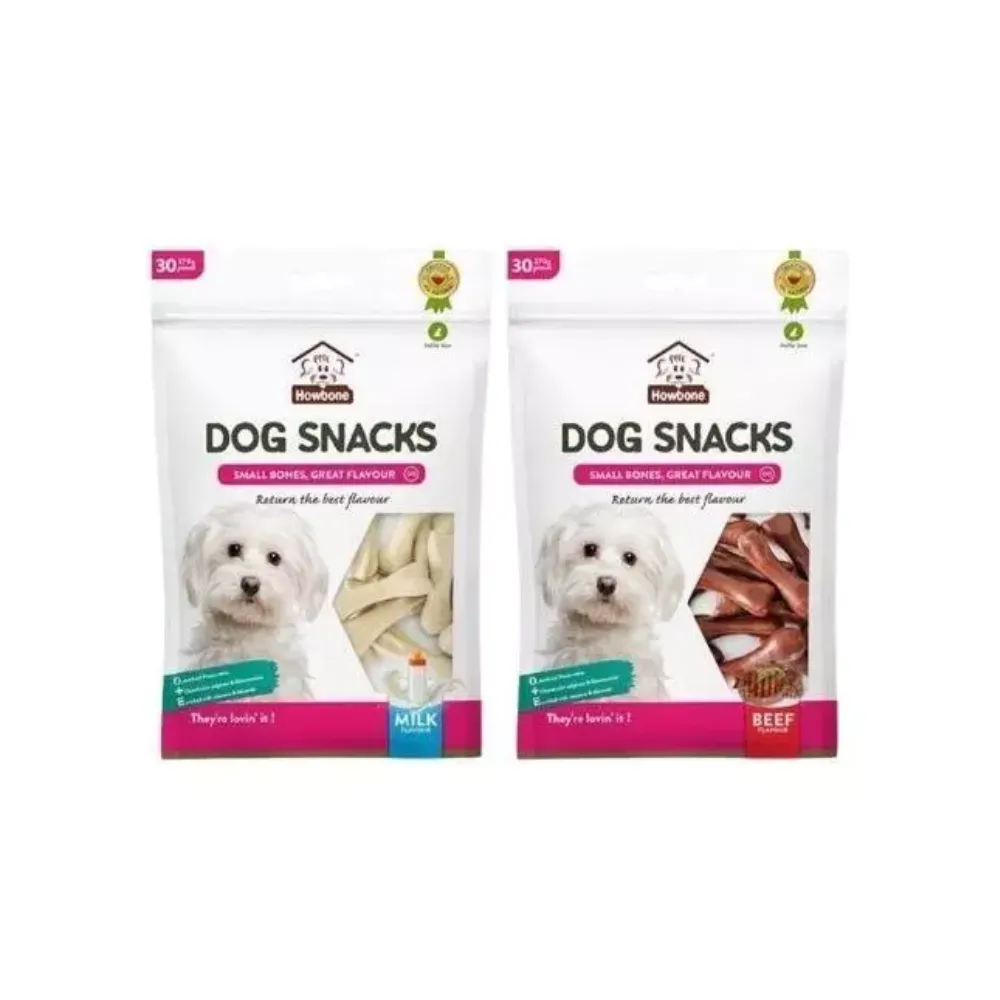 Howbone Mini Dog Bone Treats 270g 30pcs
