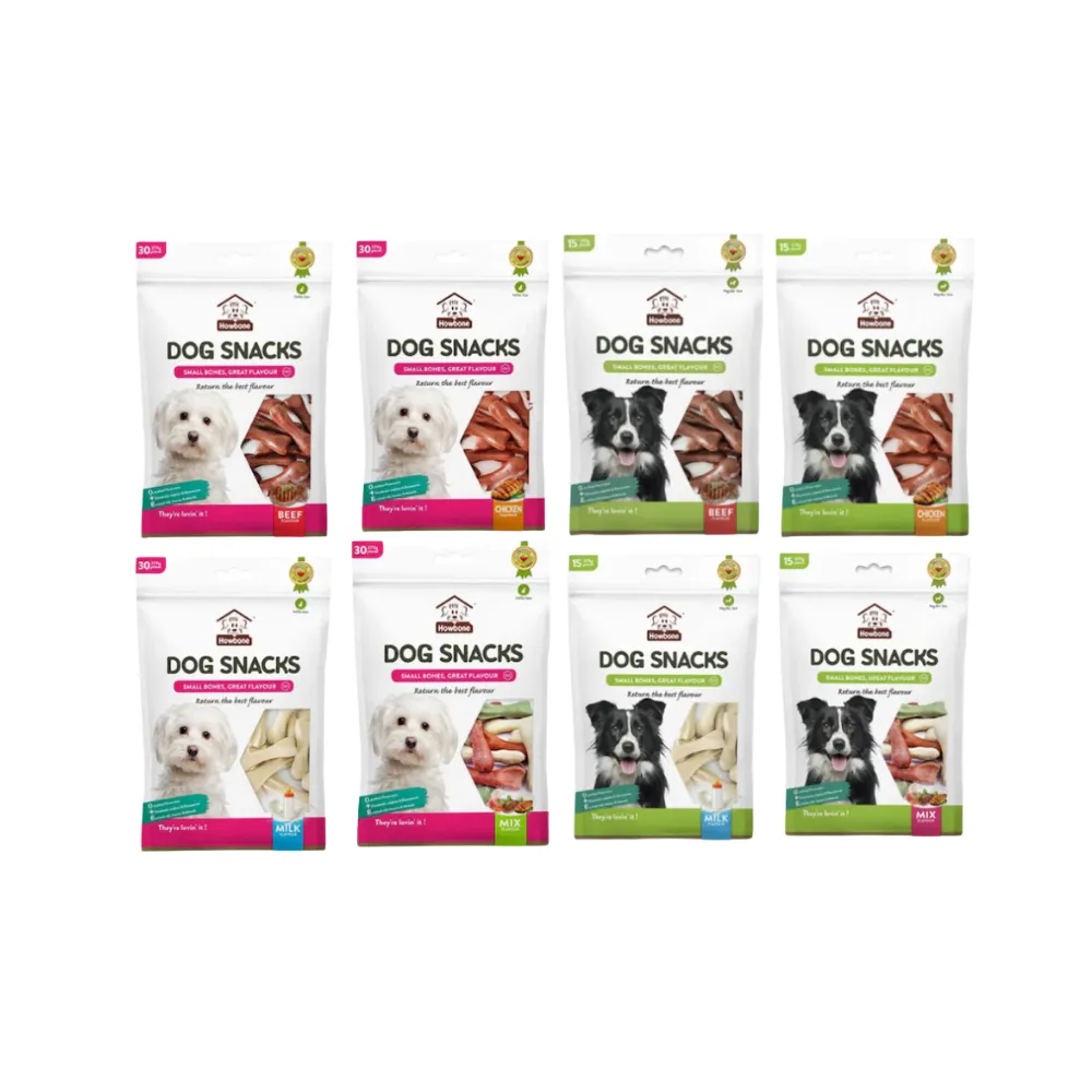 Howbone Dog Snacks Bone Treats 270g 15pcs