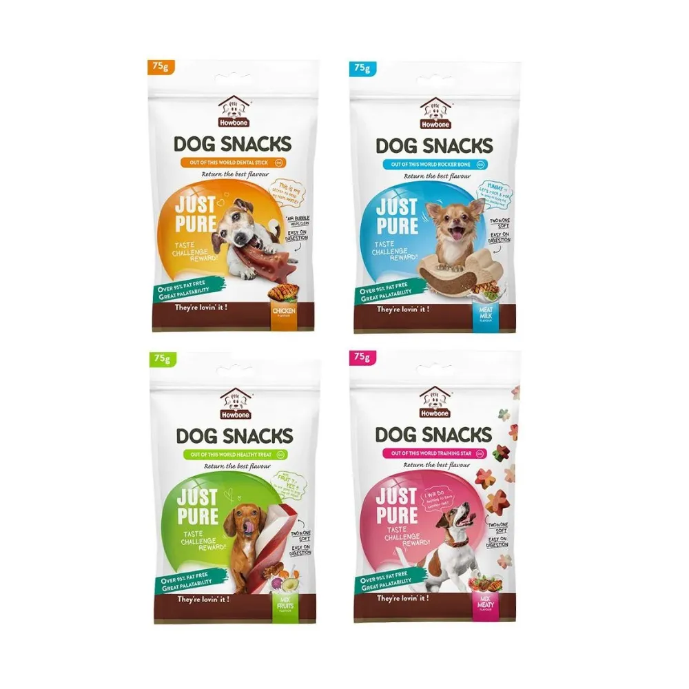 Howbone Just Pure Dog Treats 75g