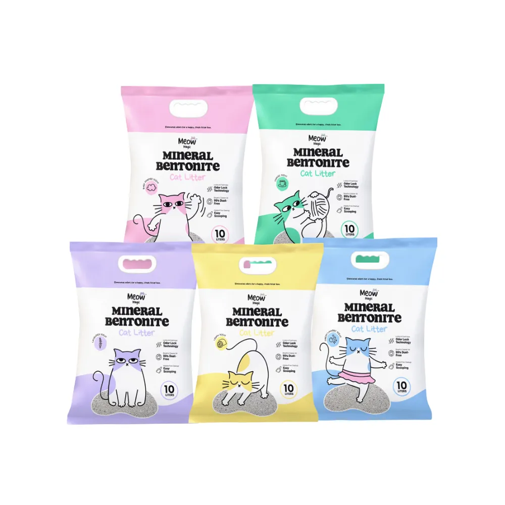 Meow Magic Cat Litter 10L (Baby Powder)