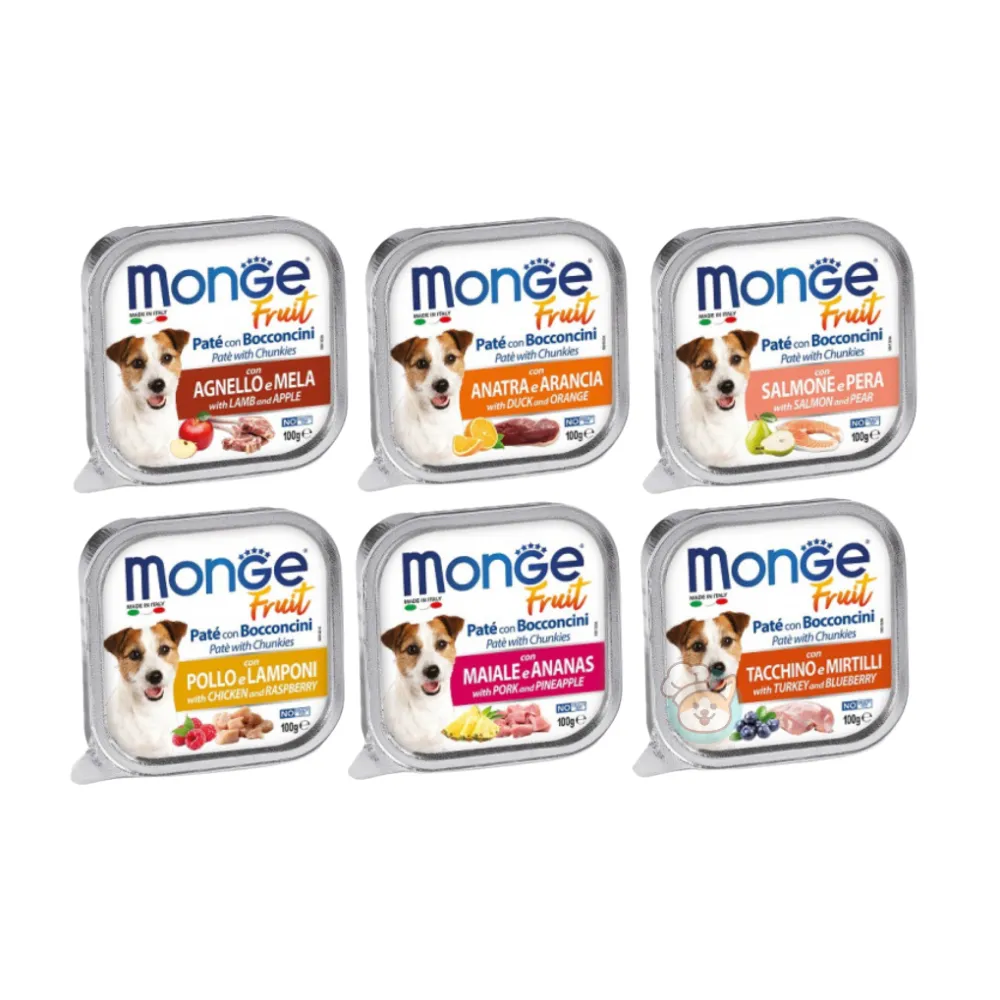 Monge Fruit Adult Dog Wet Food 100g