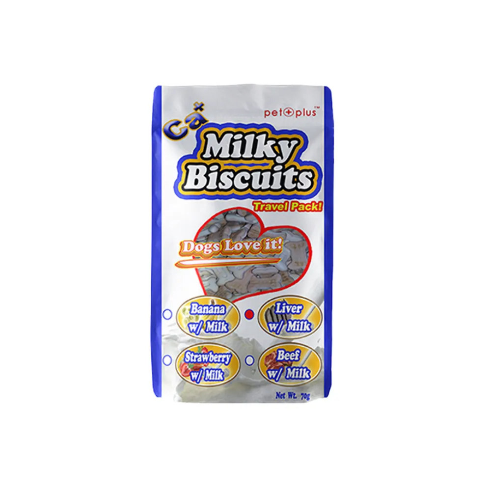 Pet Plus Calcium Milky Biscuits 70g
