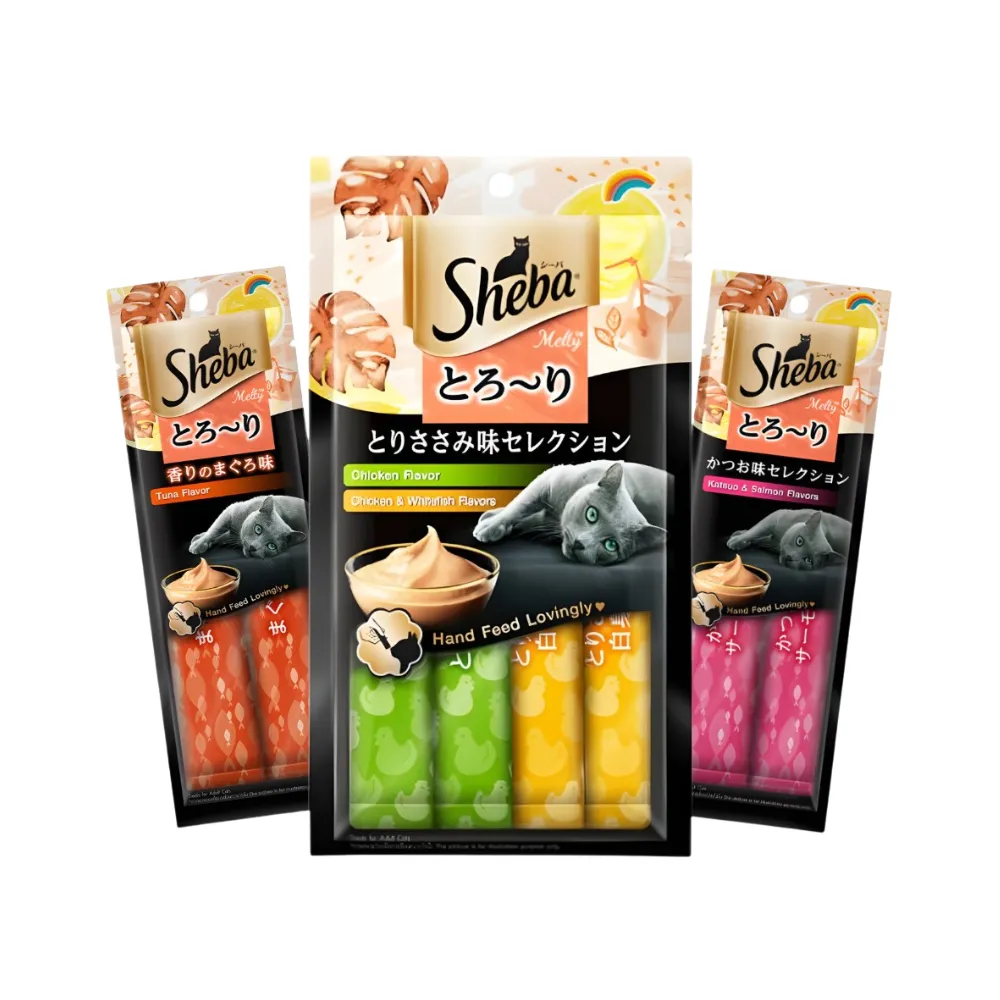 Sheba Melty Cat Treats 4 x 12g