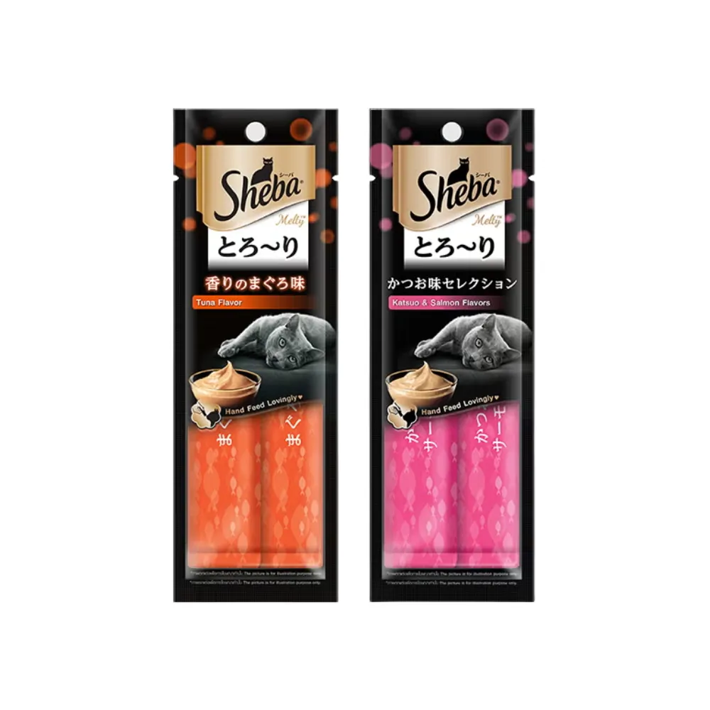 Sheba Melty Cat Treats 2 x 12g (Tuna)
