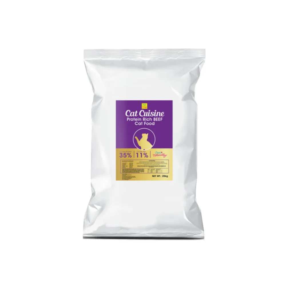 Pet One Cat Cuisine Dry Cat Food 20kg (Beef)