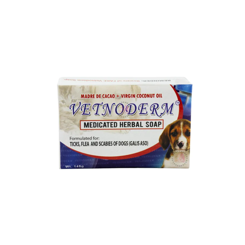 Vetnoderm Medicated Pet Soap 145g