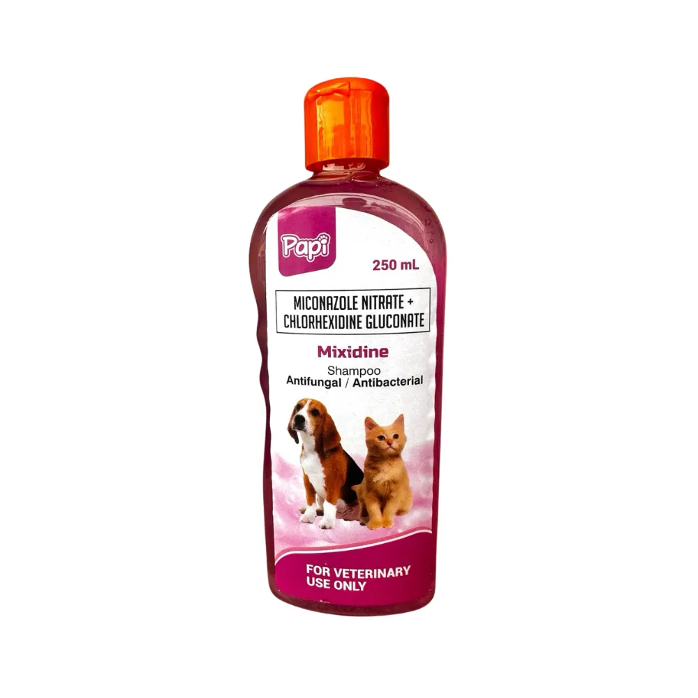 Papi Mixidine Medicated Pet Shampoo 250ml