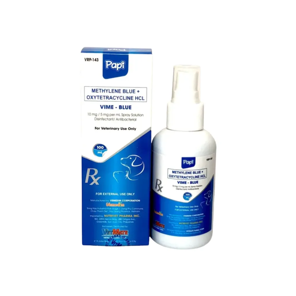 Papi Vime Blue Wound Spray 100ml