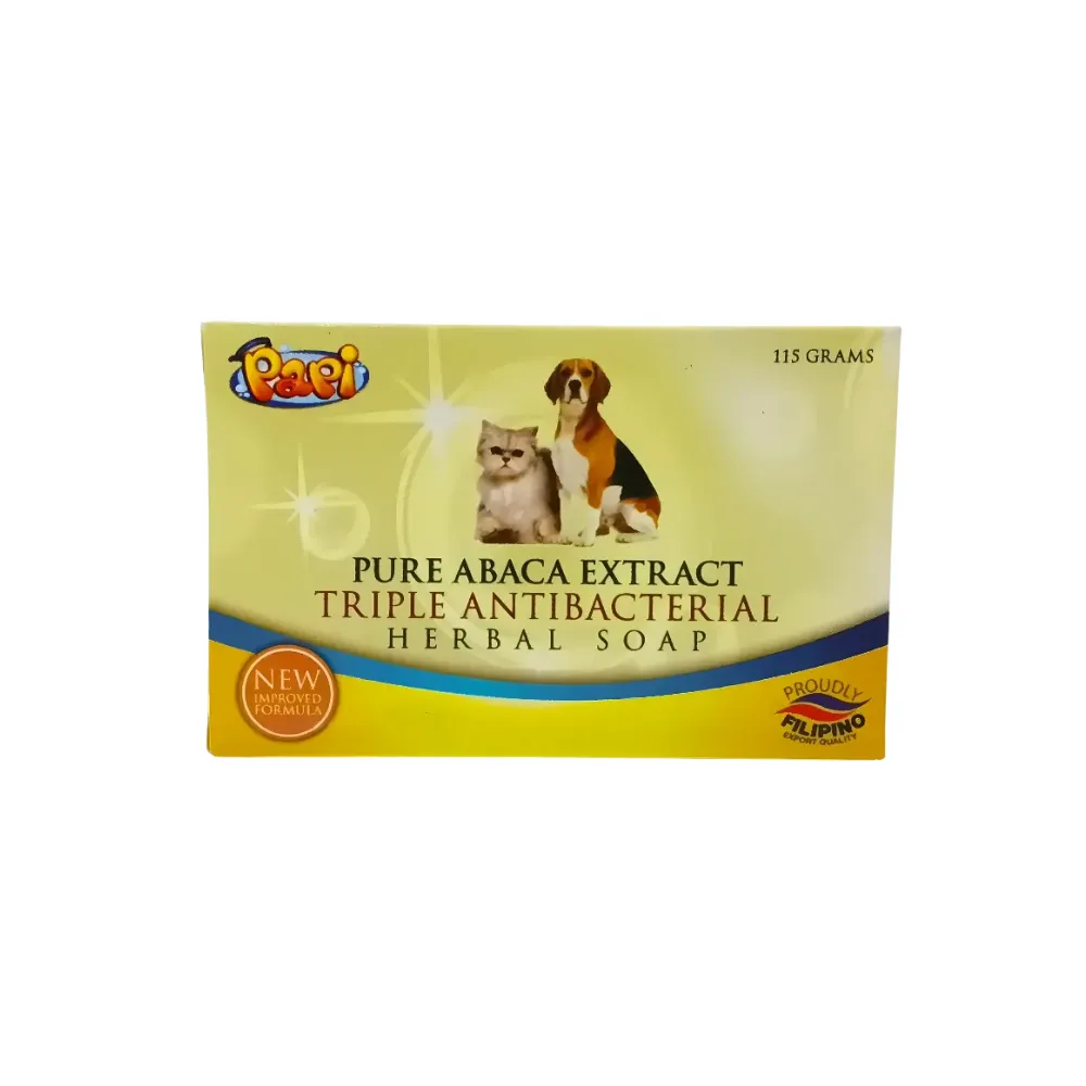 Papi Pure Abaca Pet Soap 115g