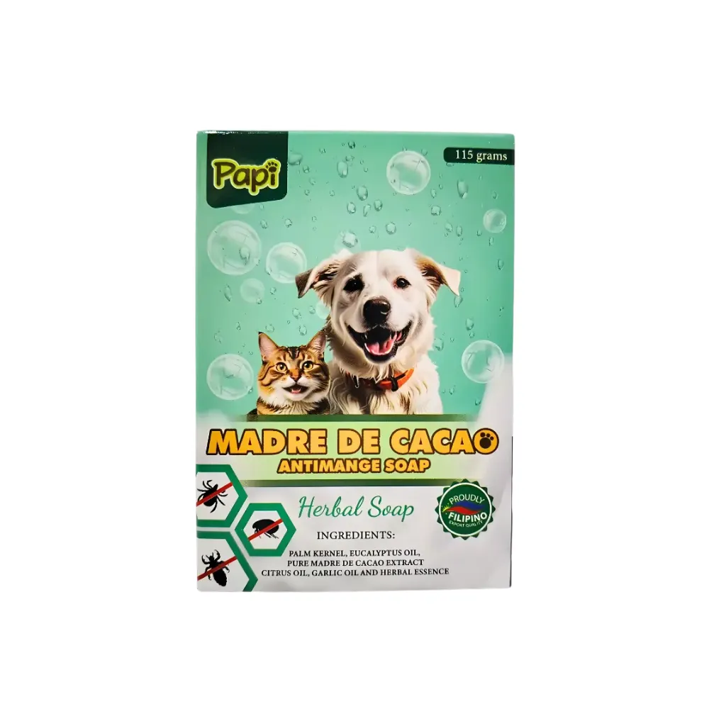 Papi Pure Madre de Cacao Pet Soap 115g