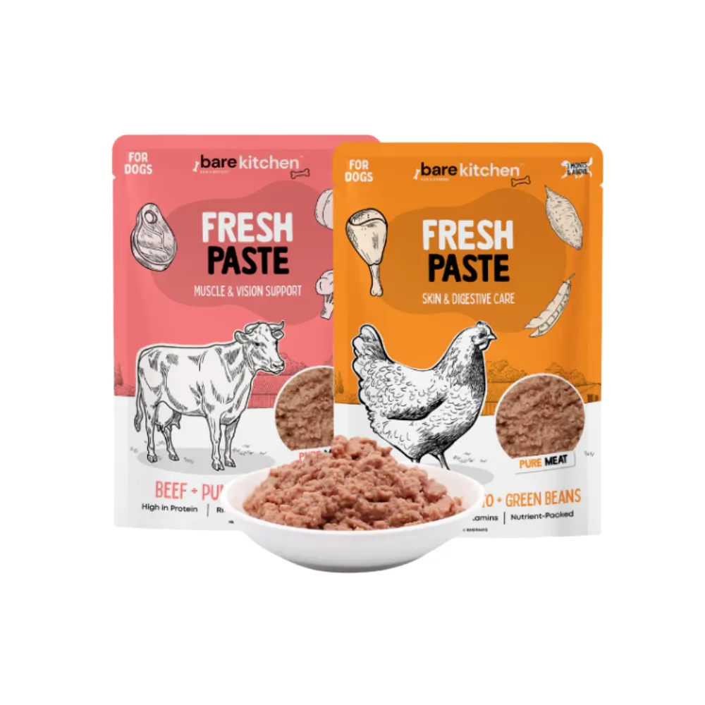 Bare Kitchen Fresh Paste Wet Food (Pouch) 100g