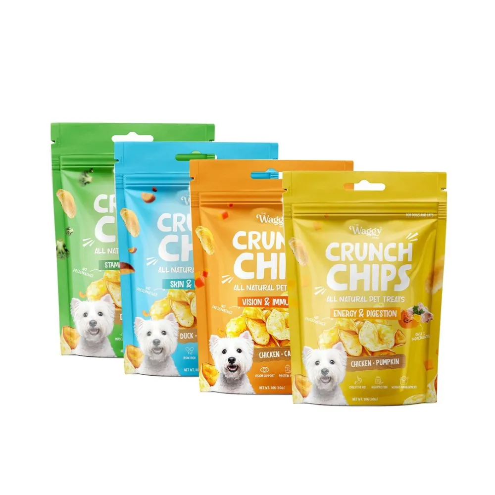 The Waggy Bites Crunch Chips 30g