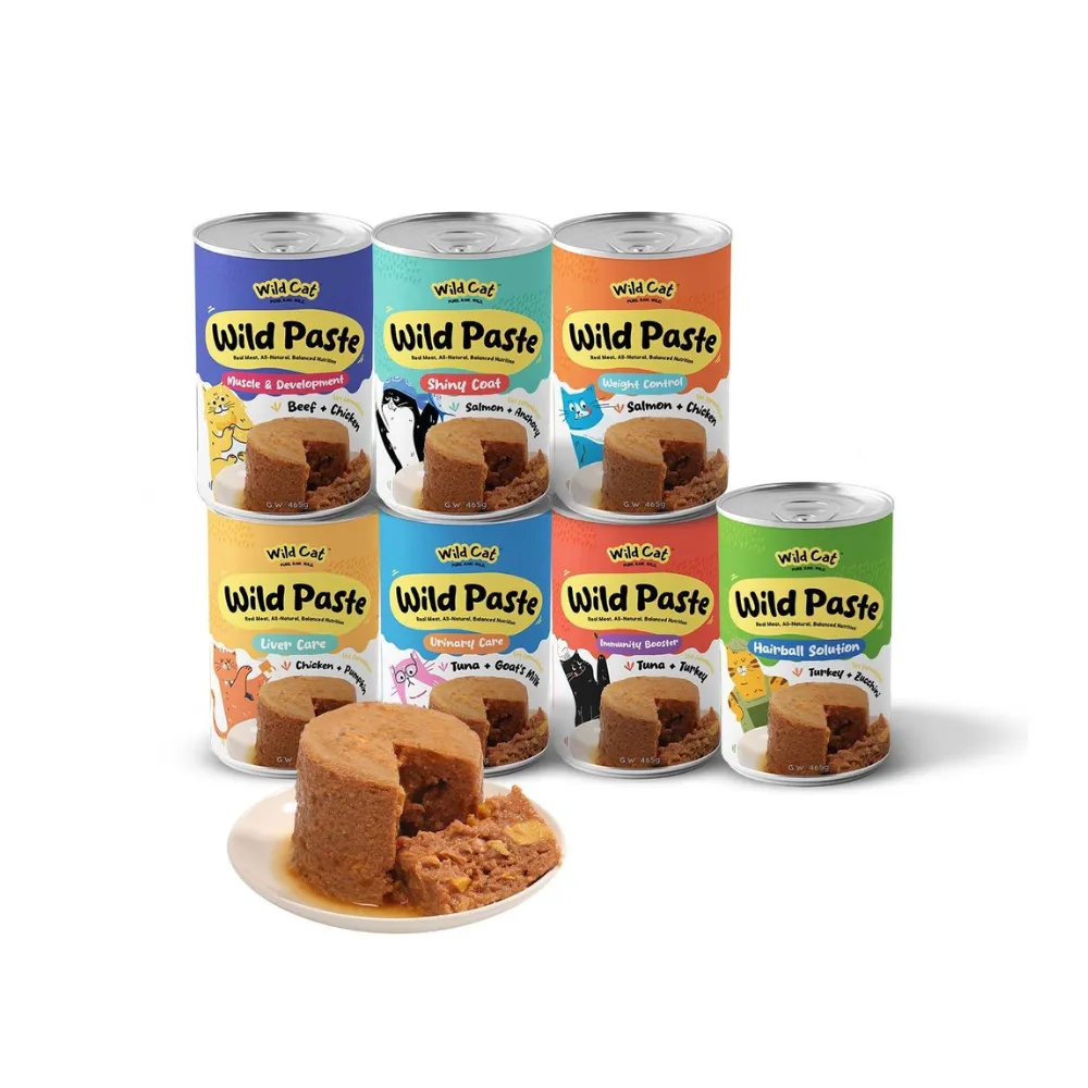 Wild Cat Wild Paste Wet Cat Food (Can) 465g