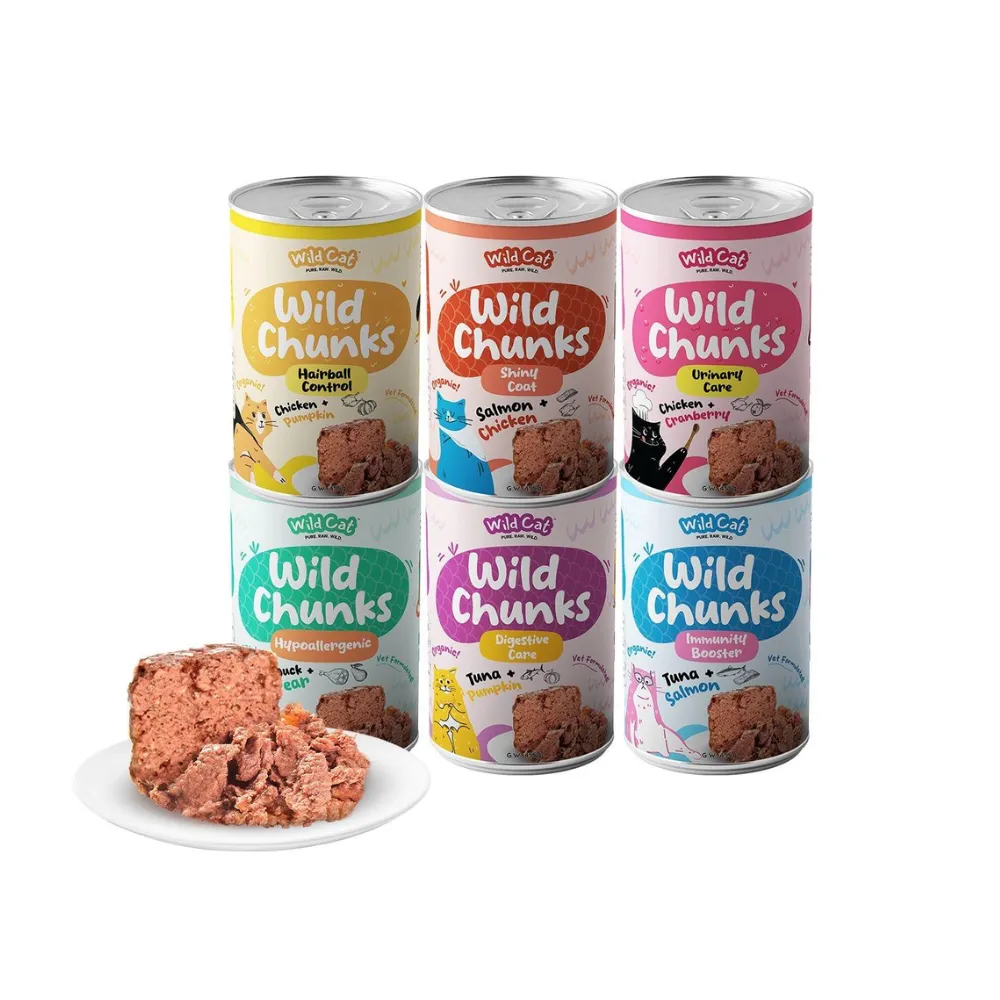 Wild Cat Wild Chunk Wet Cat Food (Can) 430g