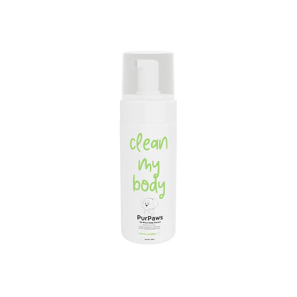 PurPaws No-Rinse Body Mousse 150ml