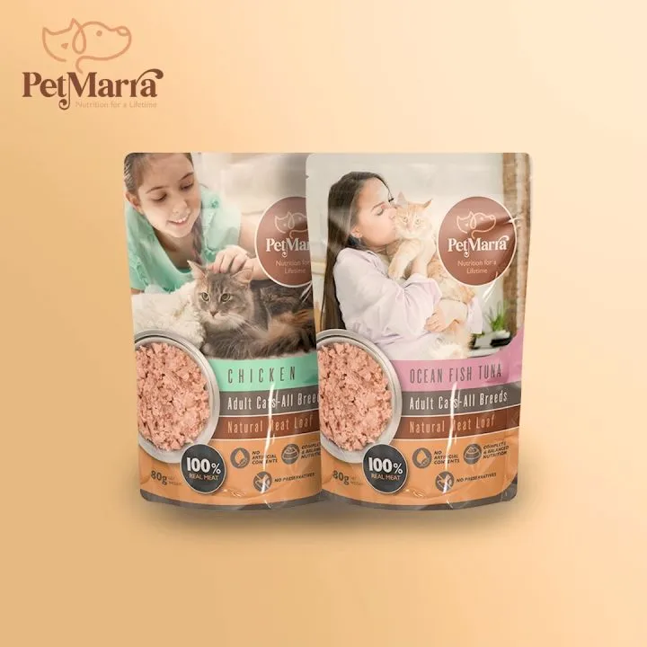 PetMarra Adult Cat Meat Loaf Pouch