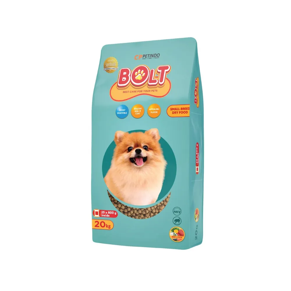 Bolt Small Breed Dry Dog Food 800g