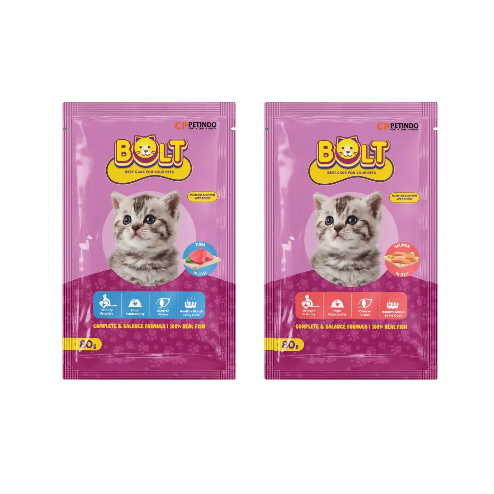 Bolt Mother & Kitten Cat Wet Food (Pouch) 80g