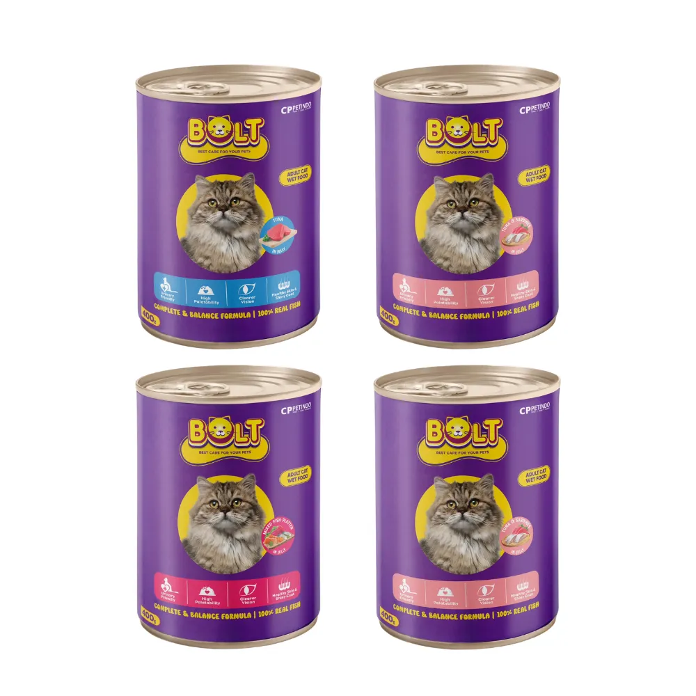 Bolt Adult Cat Wet Food (Can) 400g