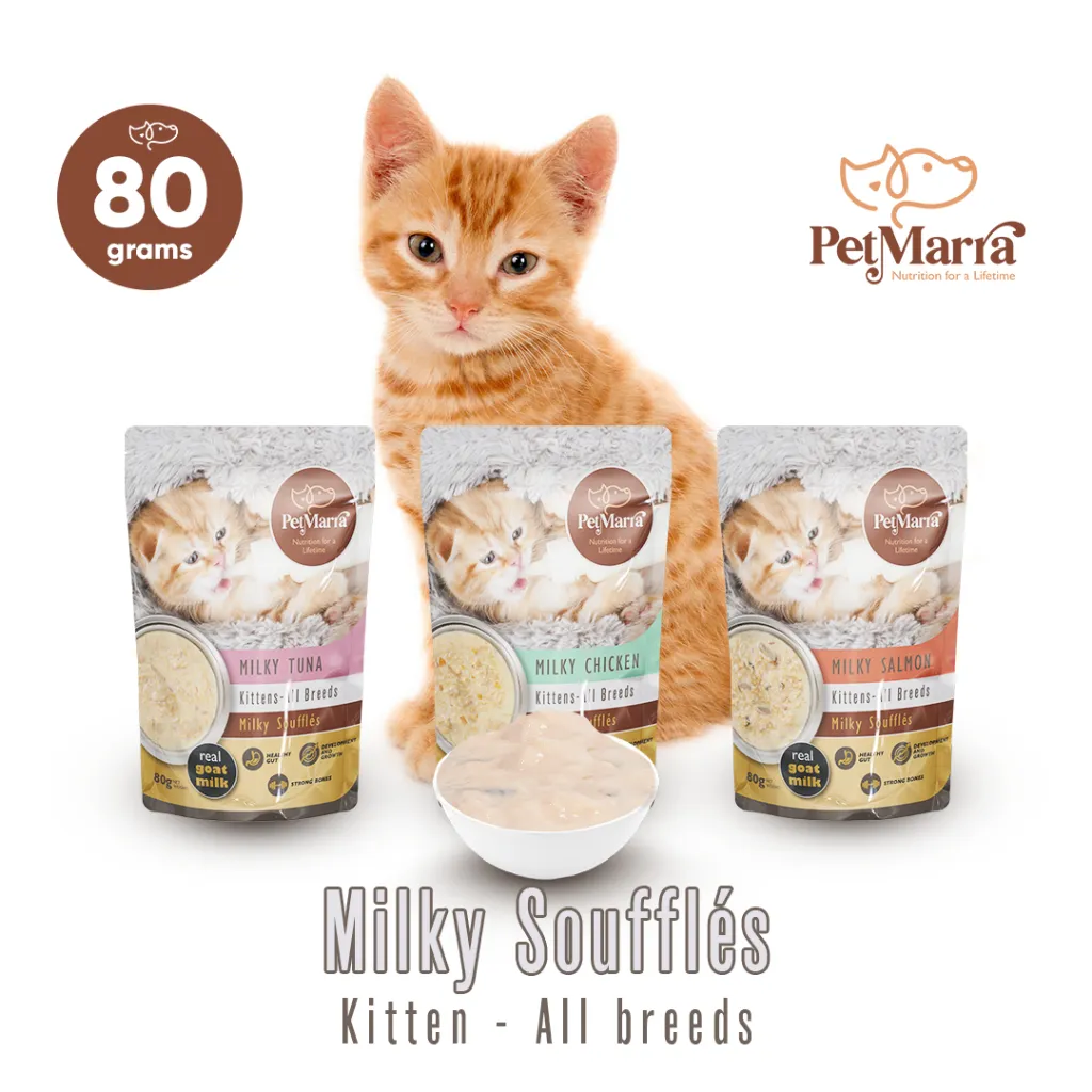 PetMarra Milky Souffles for Kitten Pouch (Tuna)