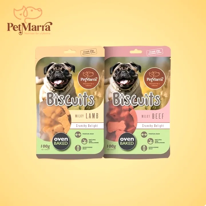 PetMarra Biscuits for Dogs (Milky Beef)