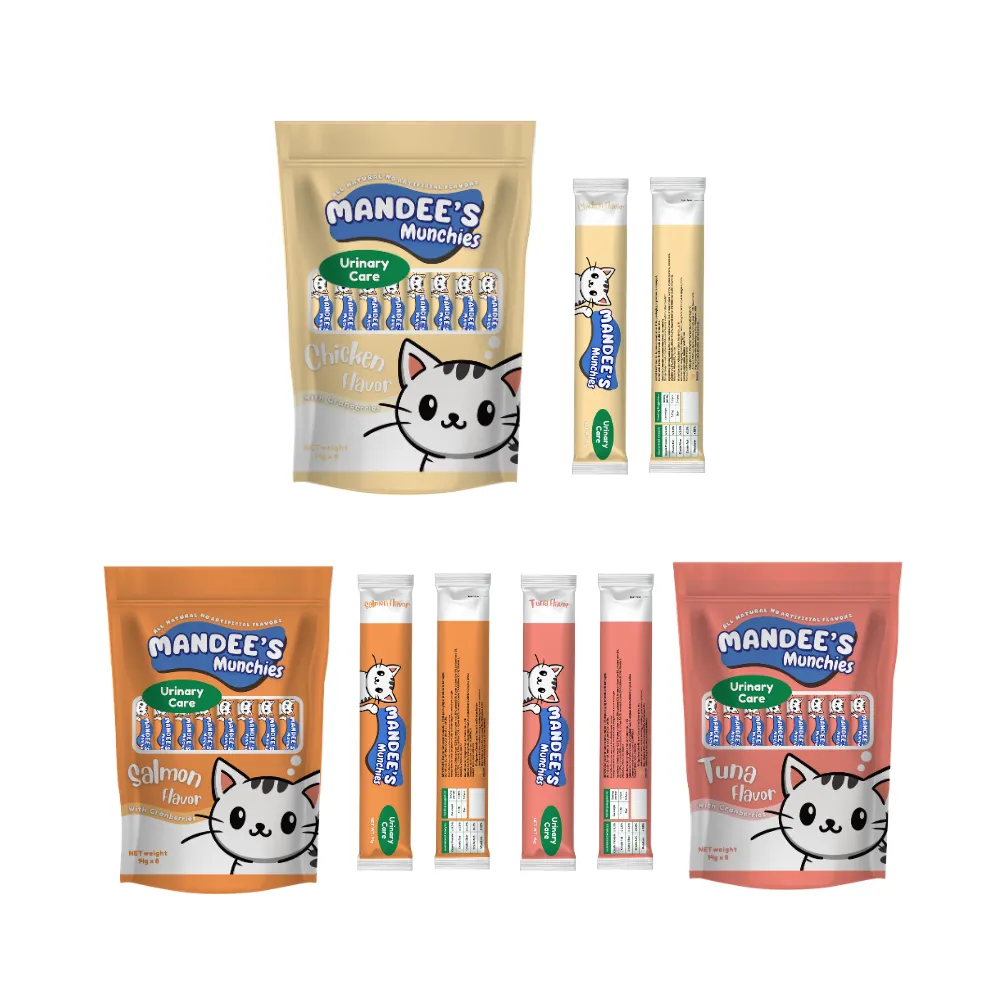 Mandee's Munchies Urinary Cat Treats (14g x 8, Tuna)