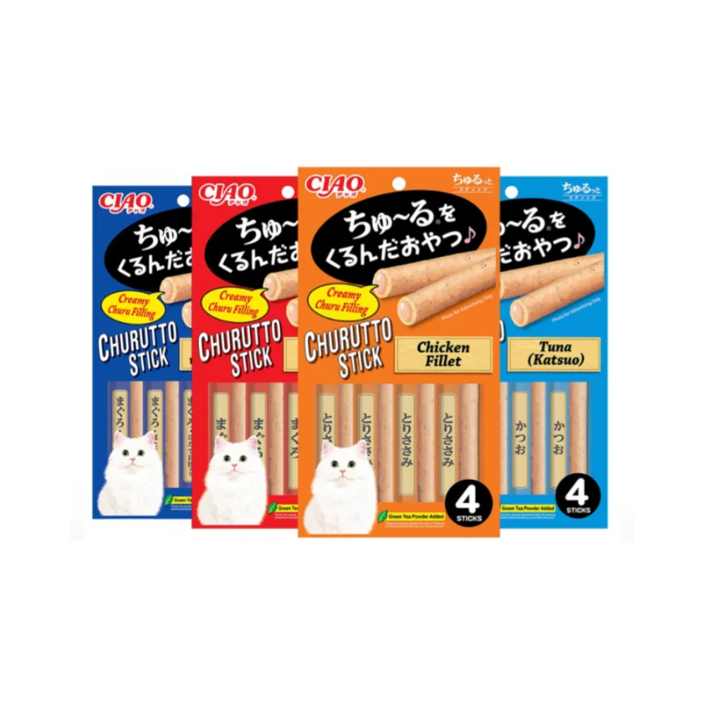 Ciao Churutto Cat Treats 4 x 7g