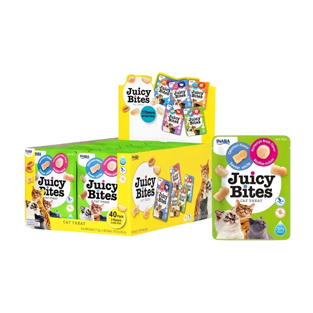 Inaba Juicy Bites Cat Treats 40 x 11.3g