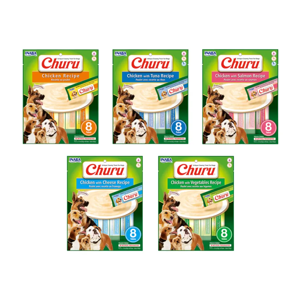 Inaba Churu Dog Treats 8 x 20g