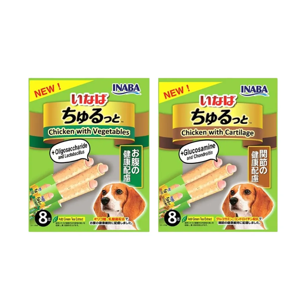 Inaba Churutto Stick Dog Treats 8 x 10g