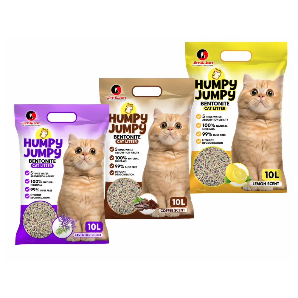 Humpy Jumpy Bentonite Cat Litter - 10L