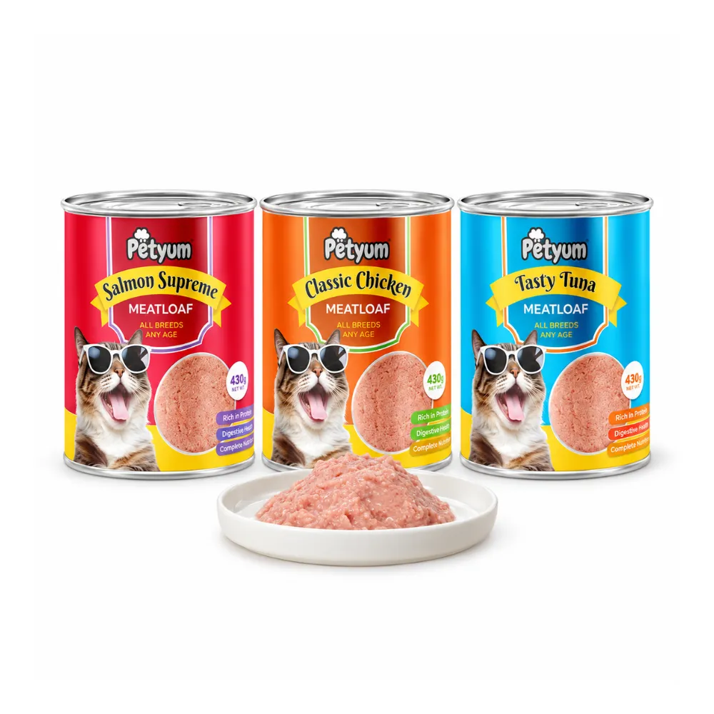 PetYum Cat Loaf Wet Food (Can) 430g