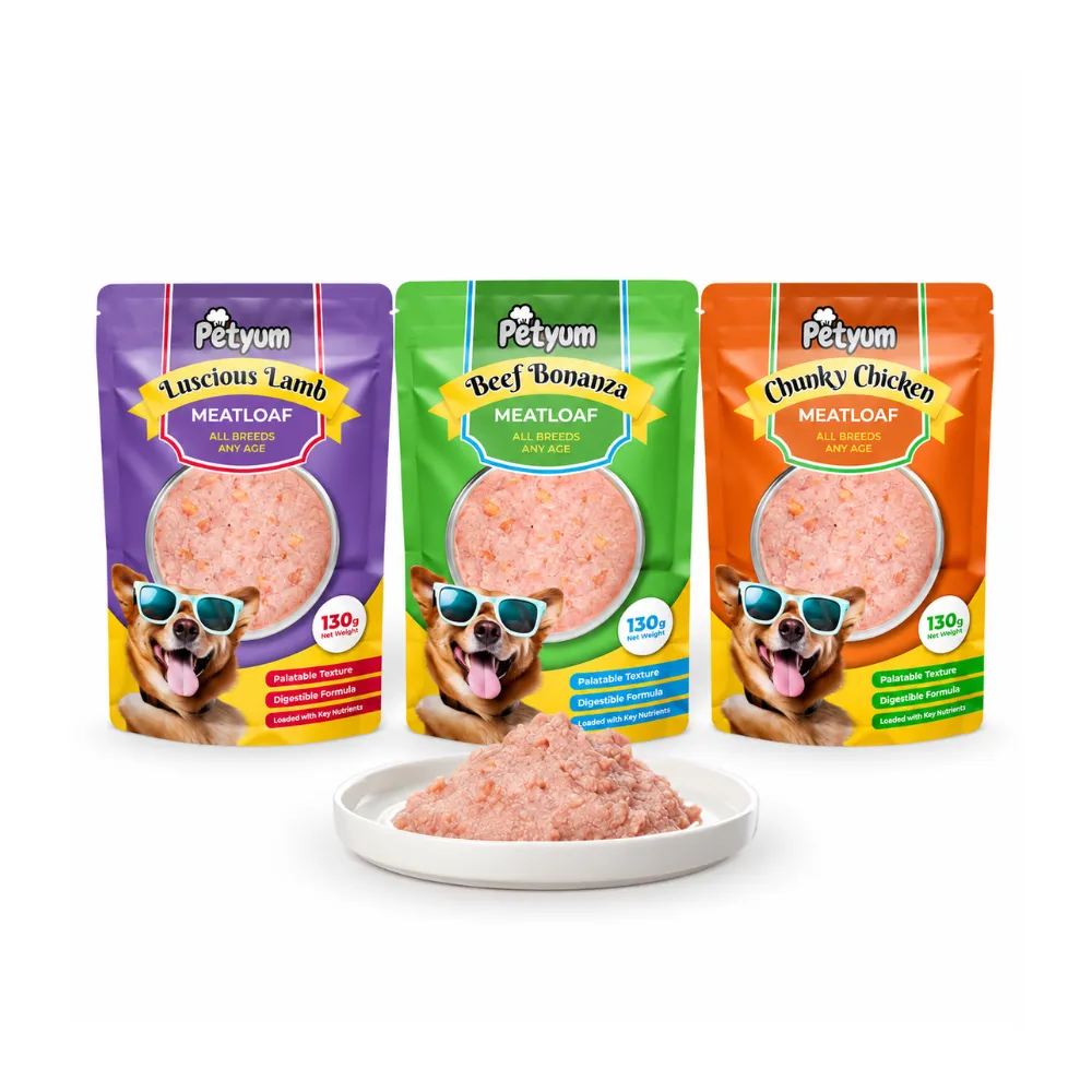 PetYum Dog Loaf Wet Food (Pouch) 130g