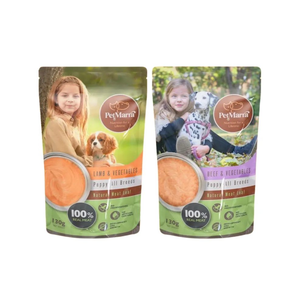 PetMarra Meat Loaf for Puppy Pouch 130g