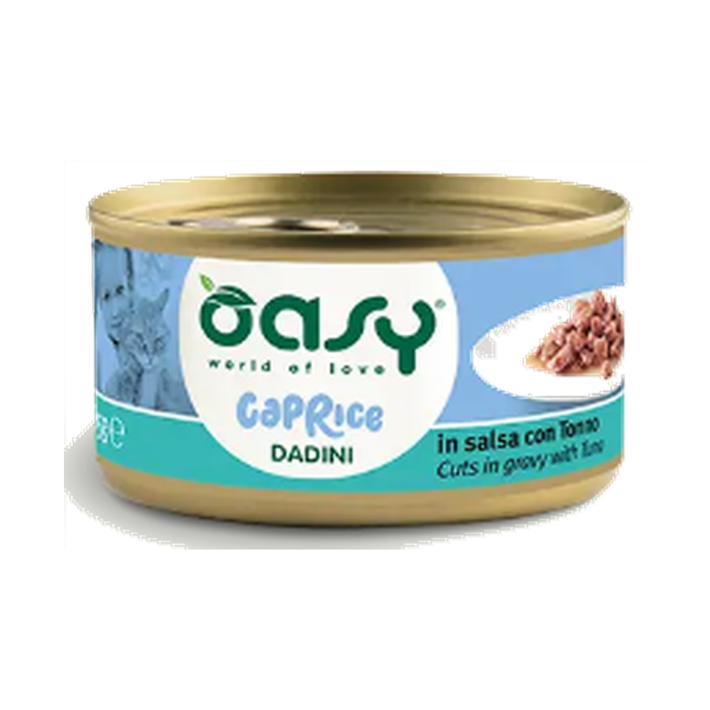 Oasy Caprice Cuts in Gravy for Adult Cats (Tuna)