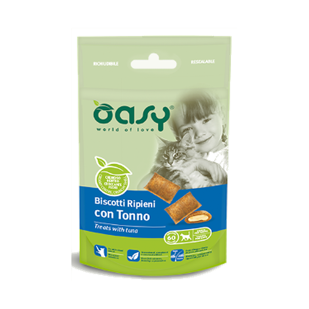Oasy Snack Cat Filled Treats (Tuna)