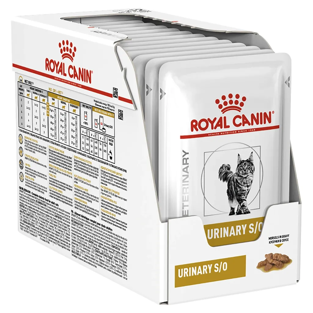 Royal Canin Veterinary Diet Urinary S/O Feline Pouch