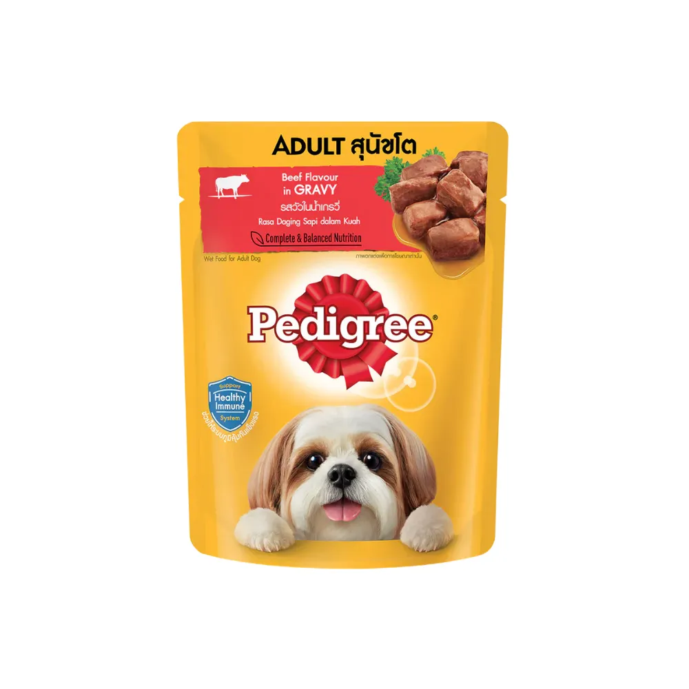 Pedigree Adult Wet Food Pouch 80g